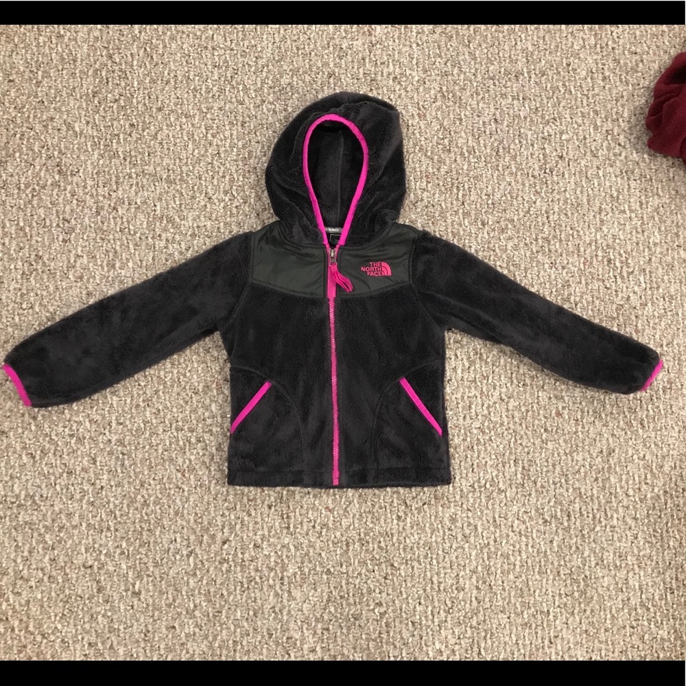 The North Face Girls Hooded fleece jacket